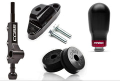 Cobb Stg 1+ Drivetrain Pkg Tall Weighted Knob Black 08-14 WRX / 05-09 LGT / 06-08 FXT 5MT | 214X01P-TW-BK