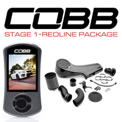 Cobb Tuning 2015-2017 Subaru WRX Stage 1+ CAN Flex Fuel Redline Carbon Fiber Power Package | SUB0040W1P-1FF-RED