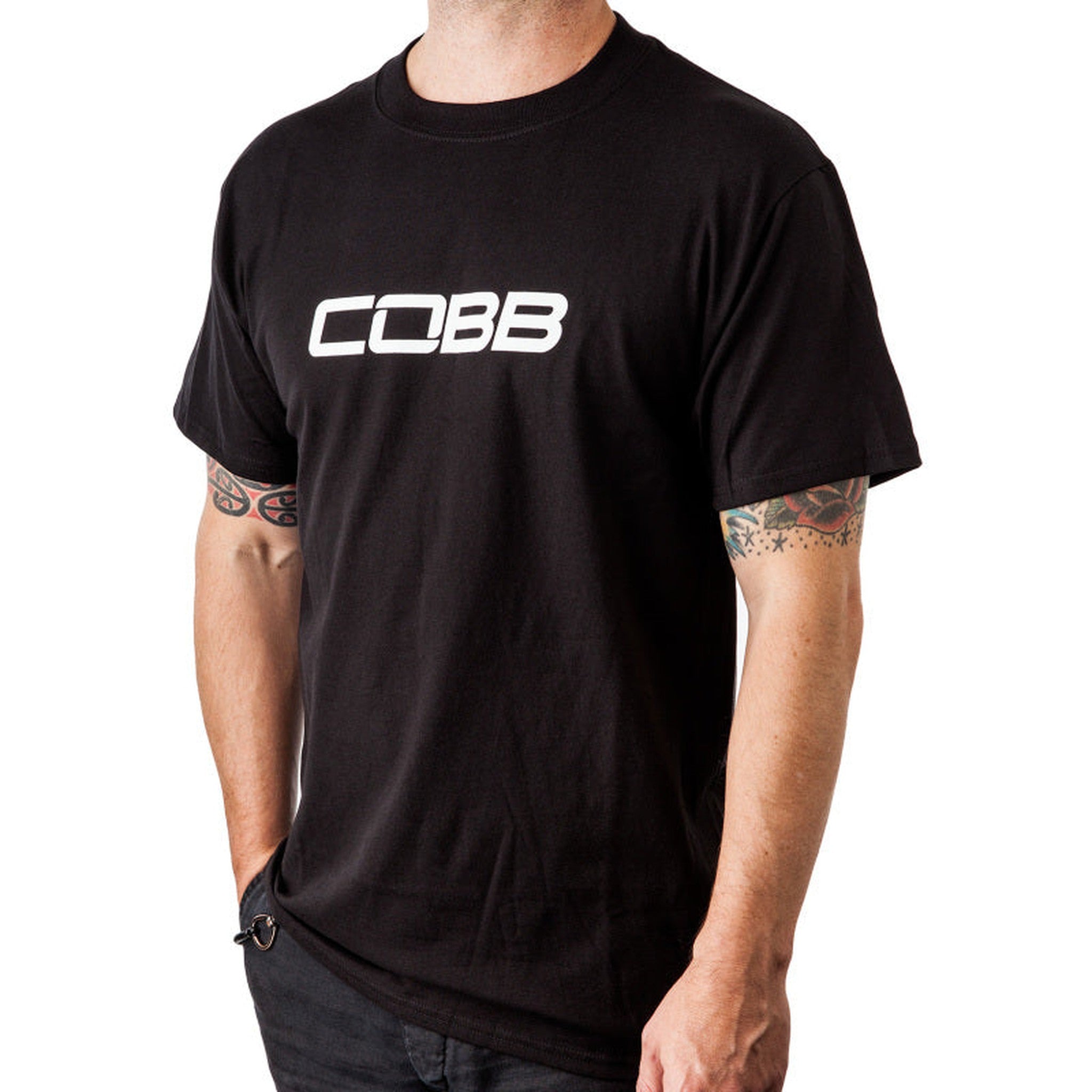 Cobb Tuning Logo Mens T-Shirt Black Extra Large | CO-BLACKCOBB Extra Large