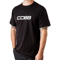 Cobb Tuning Logo Mens T-Shirt Black Extra Large | CO-BLACKCOBB Extra Large