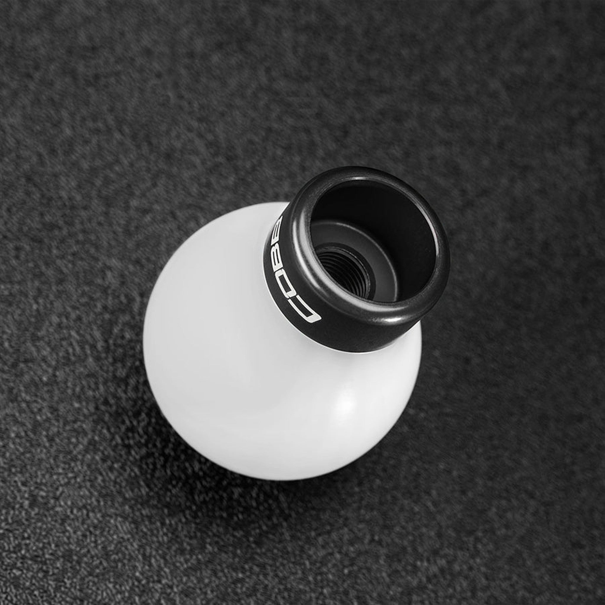 Cobb Tuning Shift Knob White w/ Black Subaru WRX 15-26 / STI 04-21 / Legacy GT Spec B 06-09 / Legacy GT 10-12 | 213350-W-BK