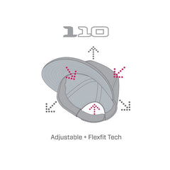 Cobb Tuning Snapback Cap - Black/Gray | CO-CAP-RED-BAR