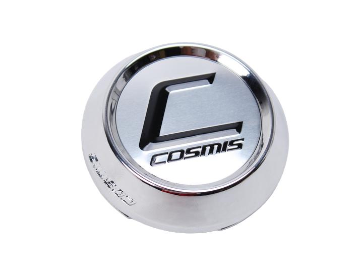 Cosmis Racing Center Cap Silver Version 2