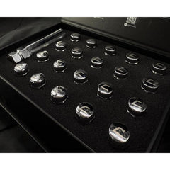 Cosmis Racing Wheels Close Ended Lug Nuts Chrome M12x1.25mm (set of 20)