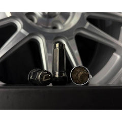 Cosmis Racing Wheels Close Ended Lug Nuts Gunmetal M12x1.5mm (Set of 20)