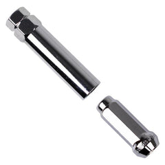 Cosmis Racing Wheels Closed-Ended Chrome Lug Nuts 7 spline 12x1.25mm - Set of 24