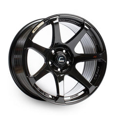 Cosmis Wheels MR7 Black Wheel 18x10 +25 5x114.3