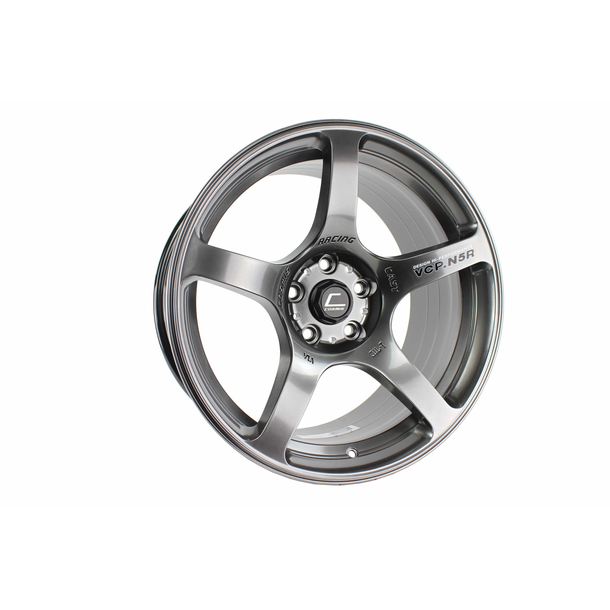 Cosmis Wheels N5R Wheel Hyper Black 17x9 +15 5x114.3