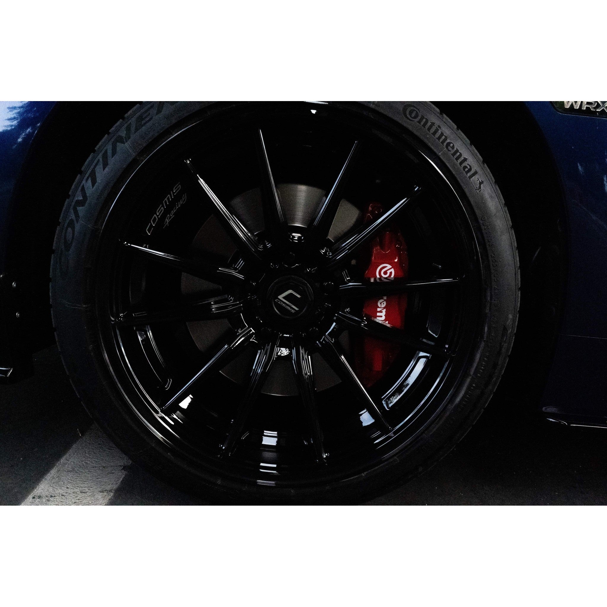 Cosmis Wheels R1 Black Wheel 18x9.5 +35 5x114.3