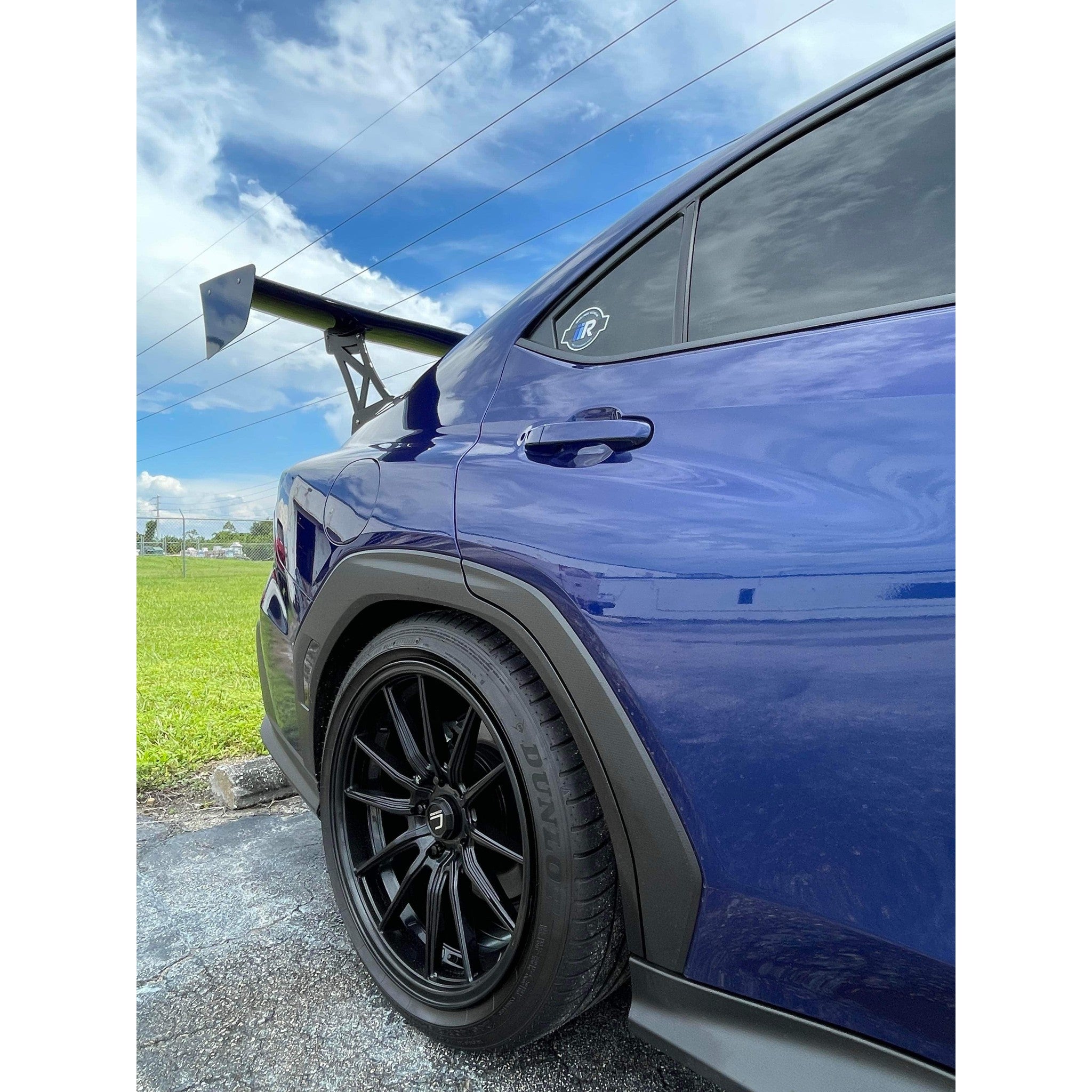 Cosmis Wheels R1 Black Wheel 18x9.5 +35 5x114.3
