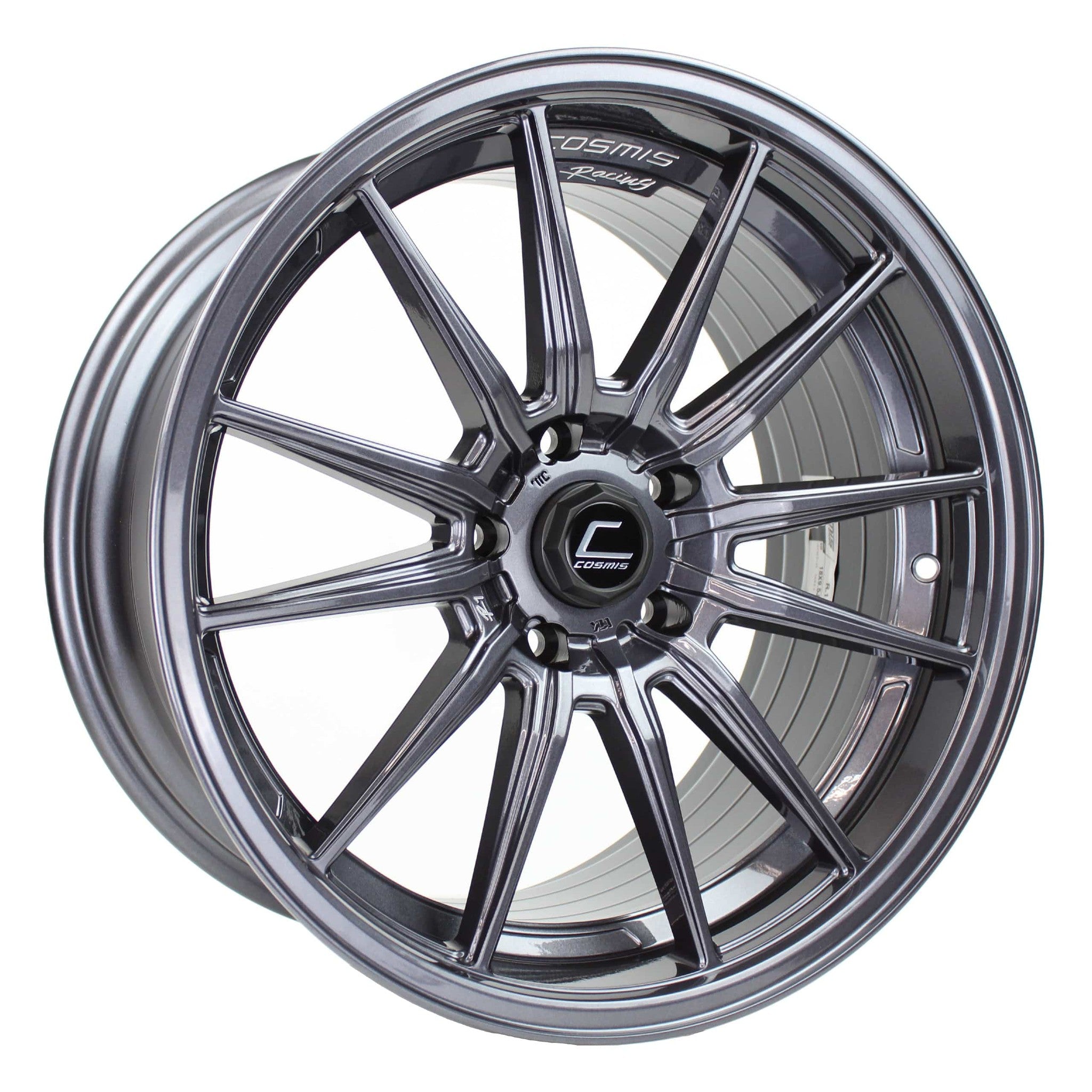 Cosmis Wheels R1 Gunmetal Wheel 18x9.5 +35 5x114.3