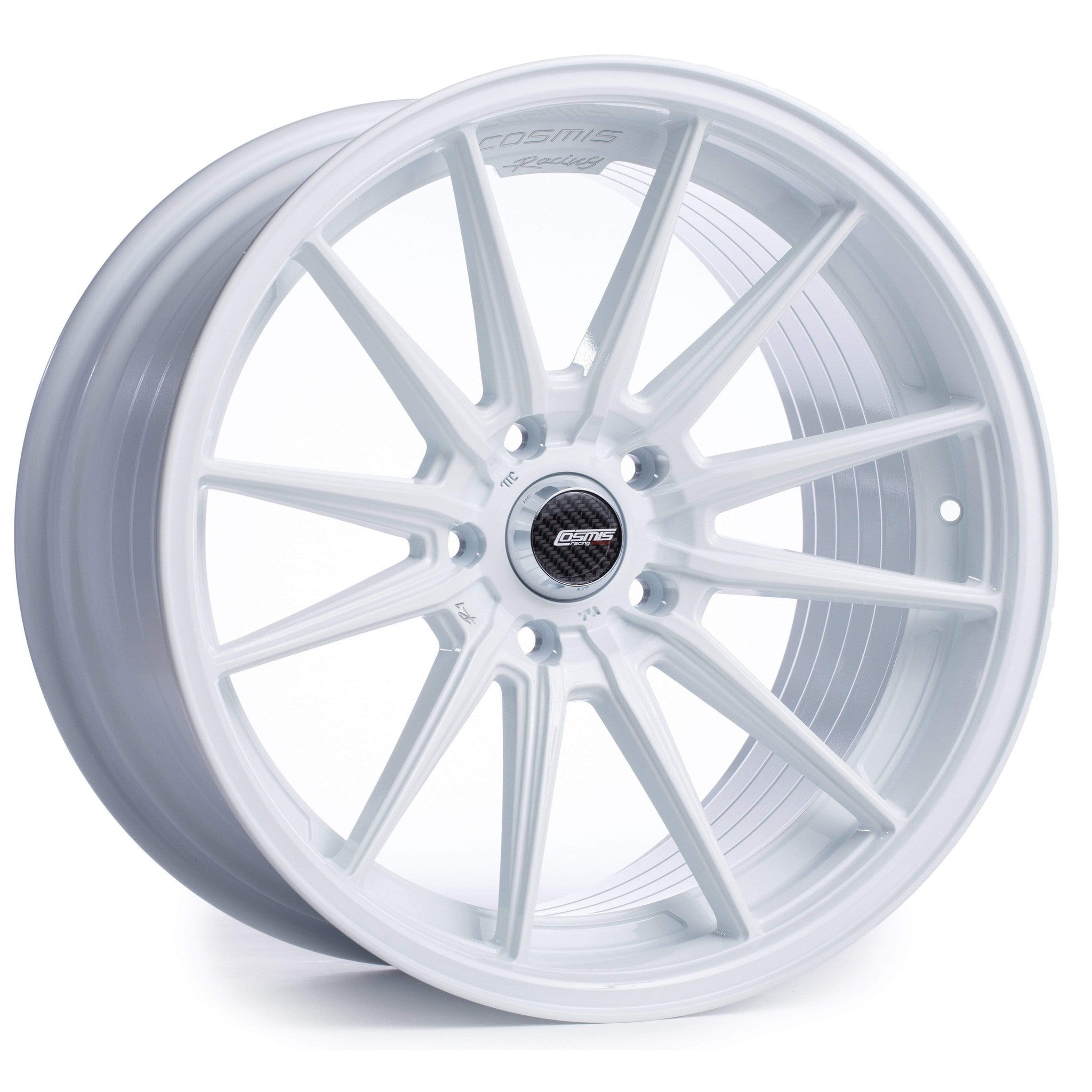 Cosmis Wheels R1 White Wheel 18x8.5 +35 5x100