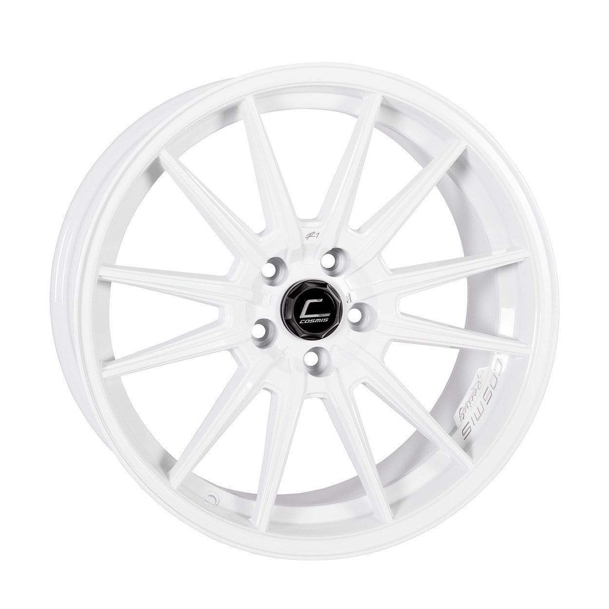 Cosmis Wheels R1 White Wheel 19x9.5 +35 5x114.3