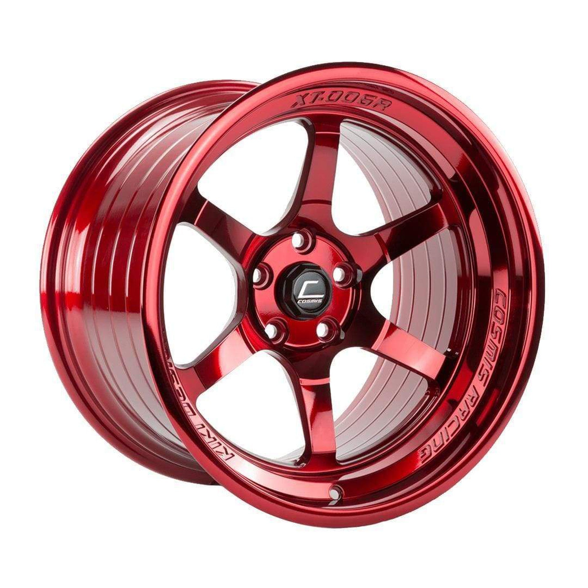 ROSSO1970 Cosmis Wheels XT-006R Hyper Red Wheel 18x11 +8 5x114.3 – Import