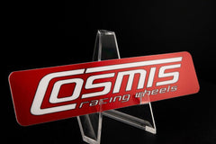 Cosmis Wheels XT-006R Spoke Stickers (4 PCS) - Rosso Corsa/White