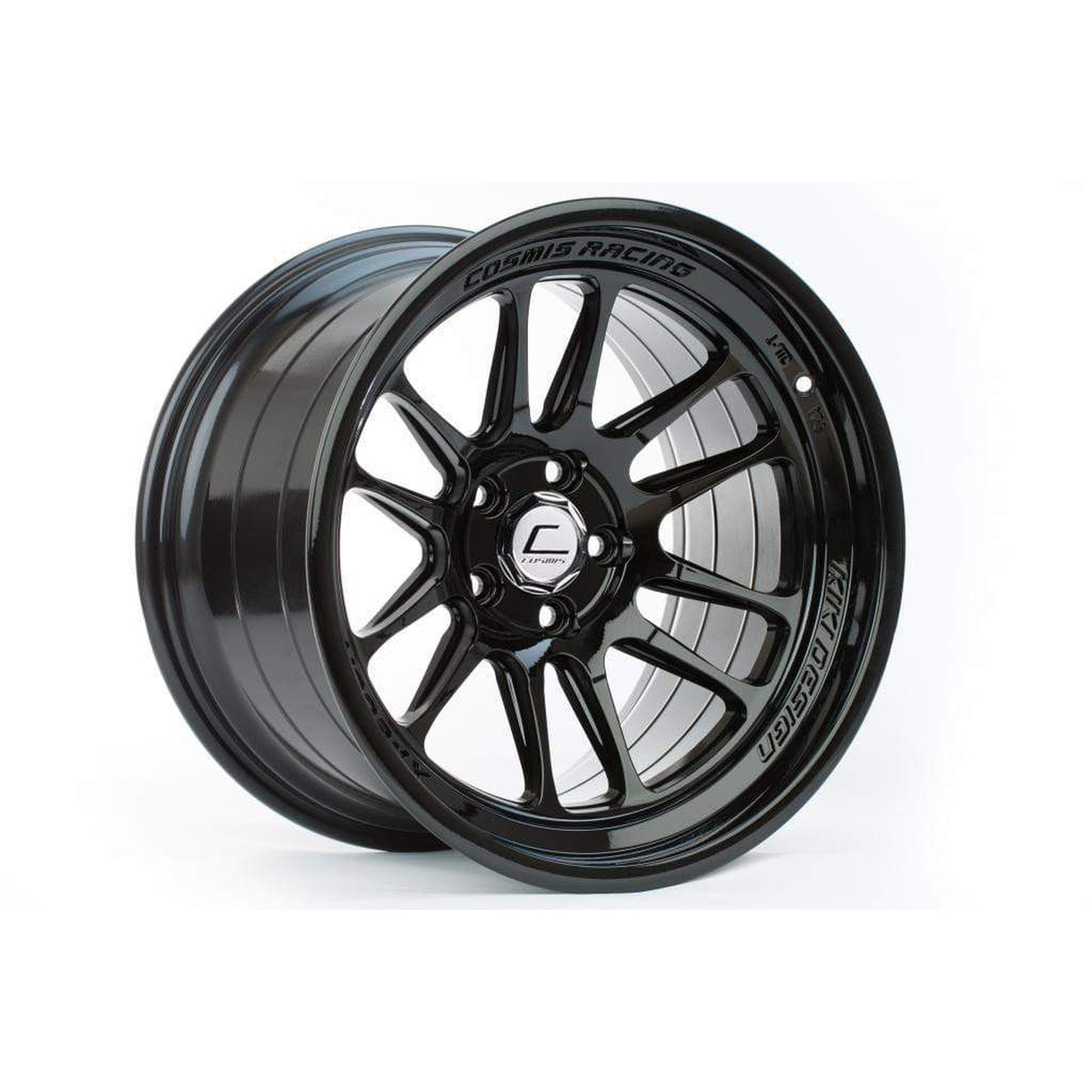 Cosmis Wheels XT-206R Black Wheel 17x9 +5 5x114.3