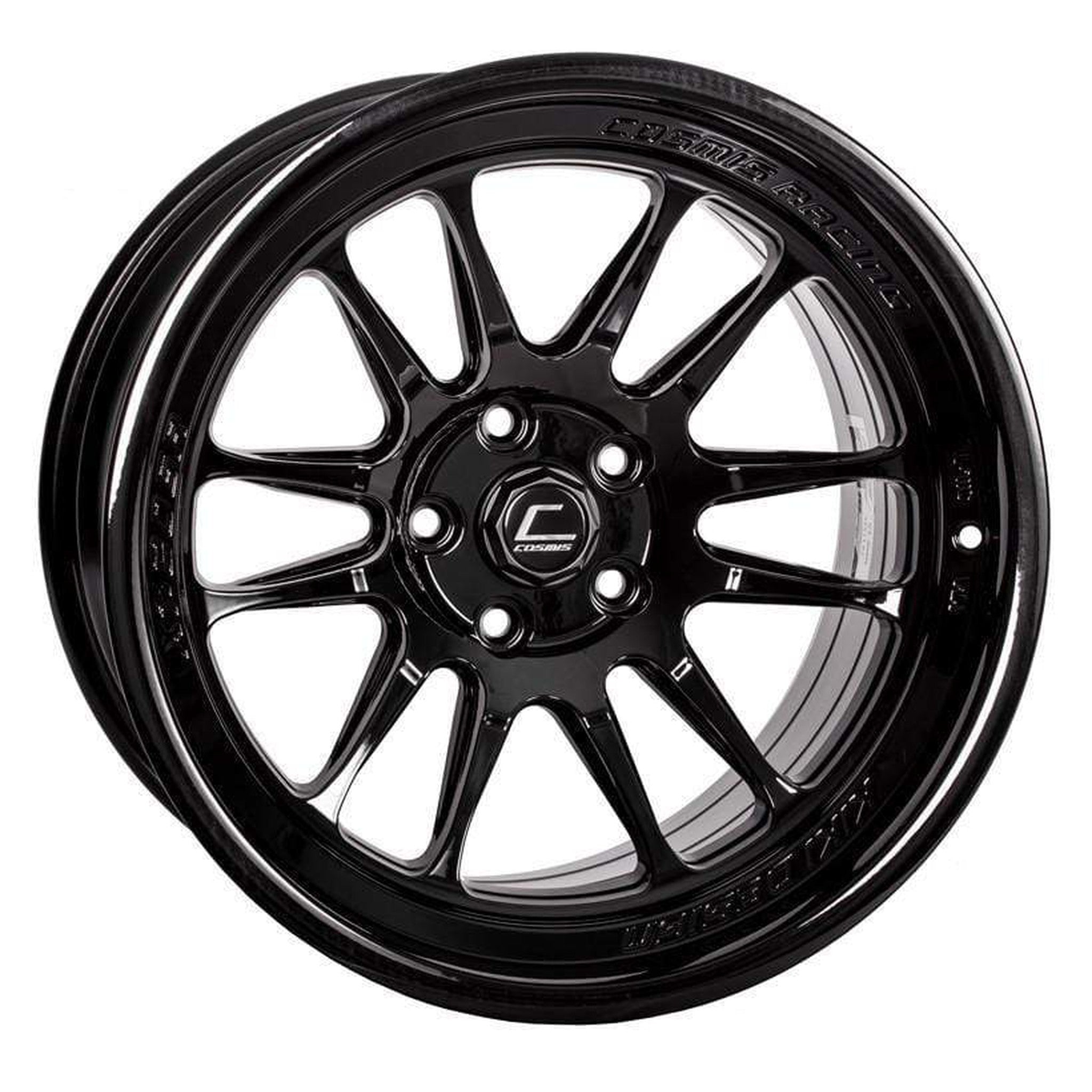 Cosmis Wheels XT-206R Black Wheel 18x11 +8 5x114.3