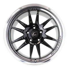 Cosmis Wheels XT-206R-FF 18x10 Black W/ Machined Lip Wheel 18x10 +33 5x120
