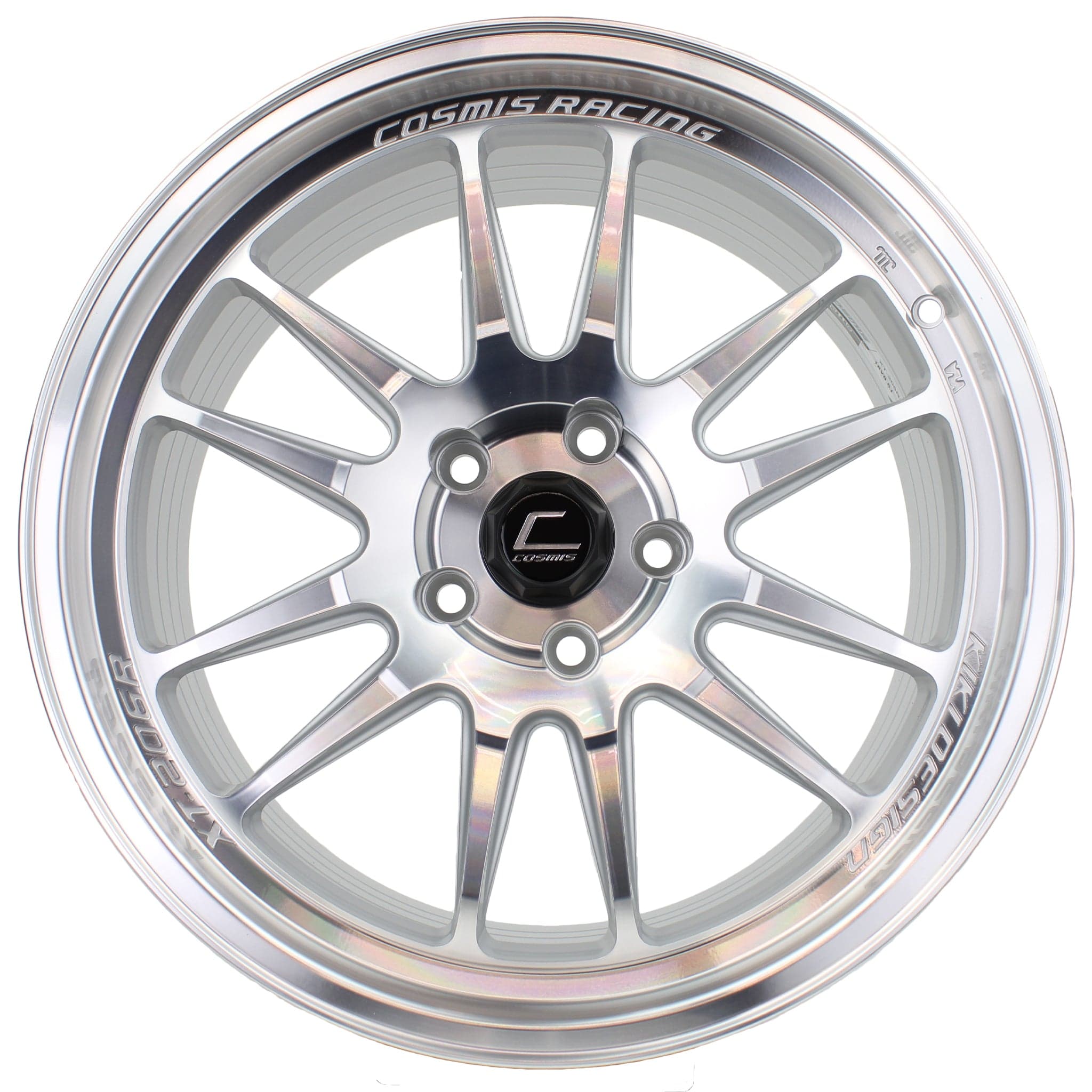 Cosmis Wheels XT-206R-FF Hyper Silver Wheel 18x9.5 +38 5x114.3