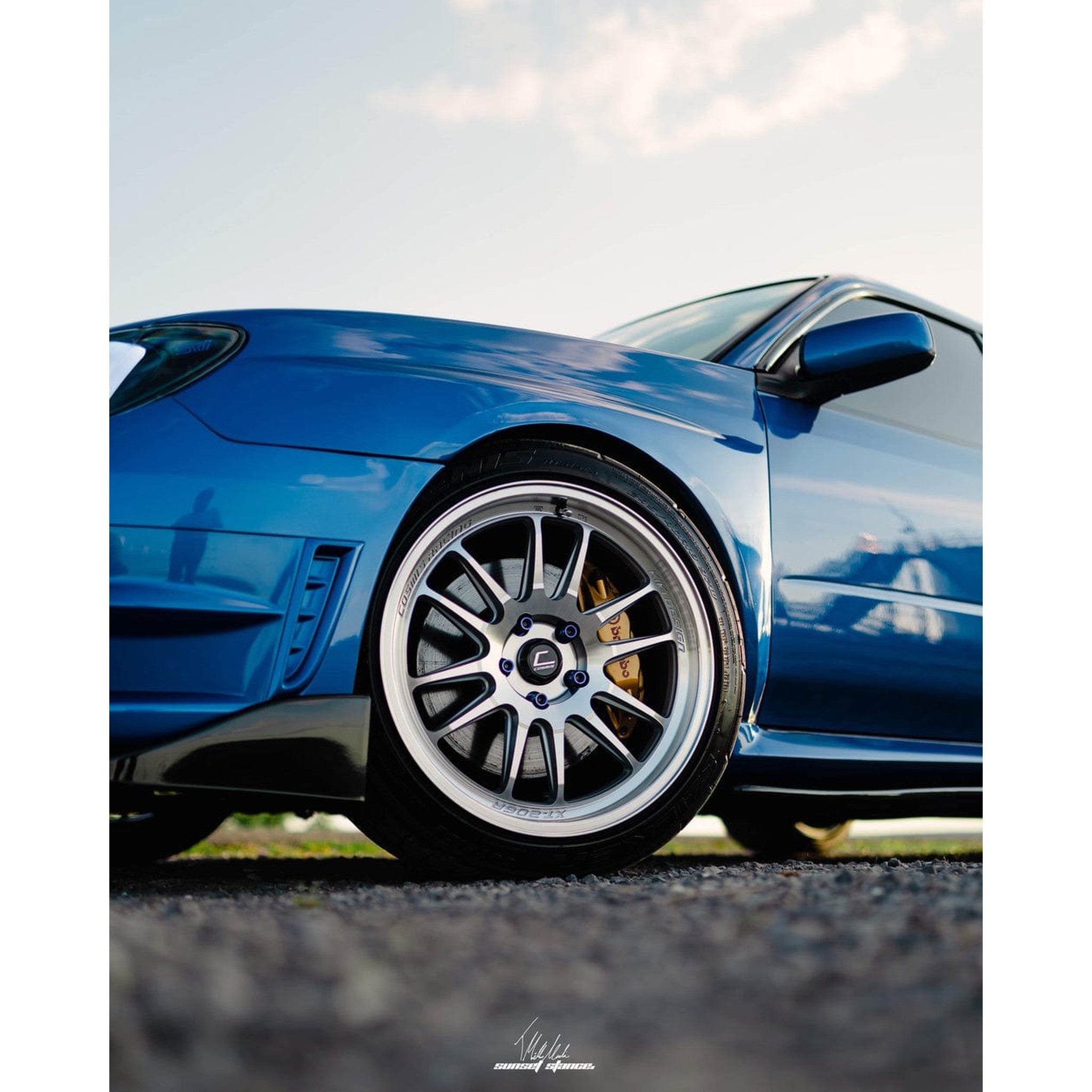 Cosmis Wheels XT-206R-FF Hyper Silver Wheel 18x9.5 +38 5x114.3