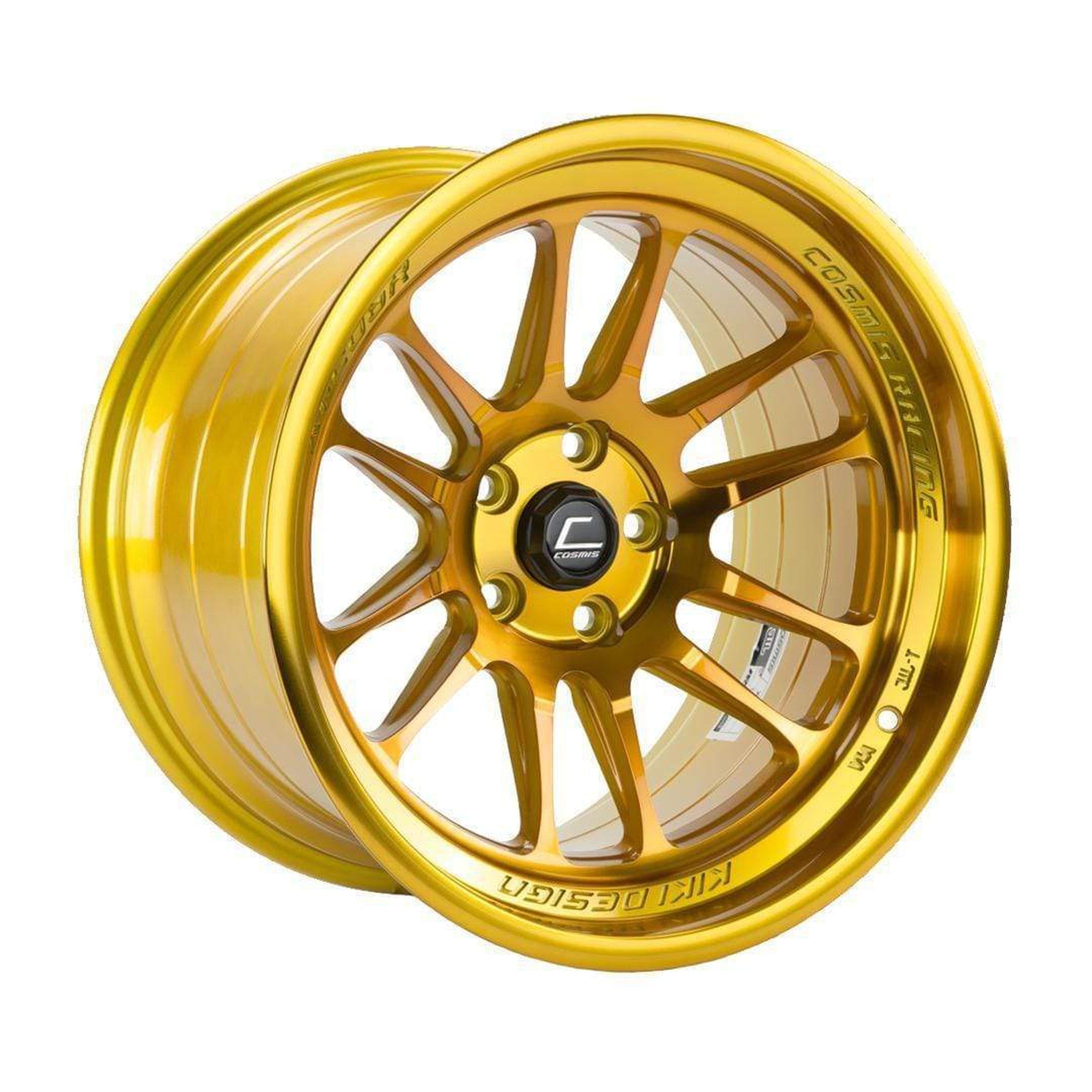 Cosmis Wheels XT-206R Hyper Gold Wheel 18x11 +8 5x114.3