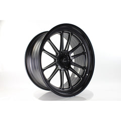 Cosmis Wheels XT-206R Matte Black with Machined Spokes Wheel 22x10 +0 6×135