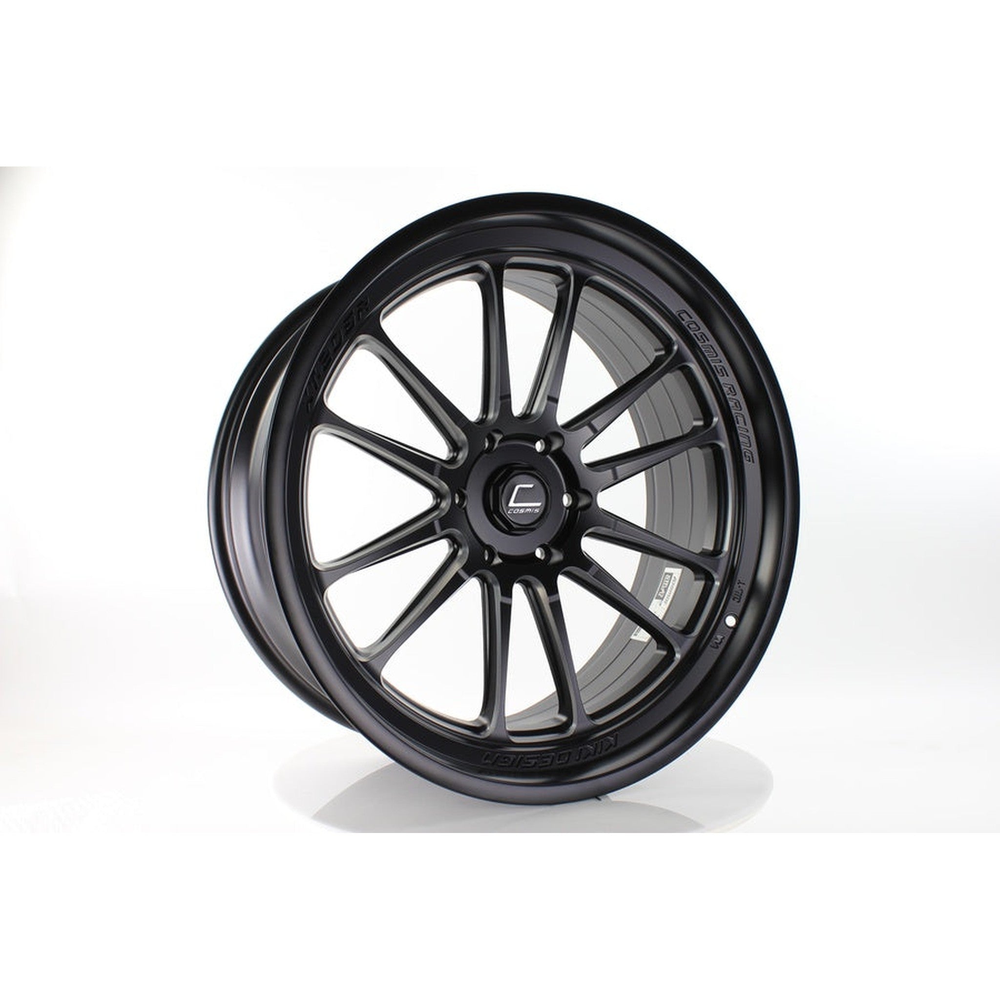 Cosmis Wheels XT-206R Matte Black with Machined Spokes Wheel 22x10 +0 6×135