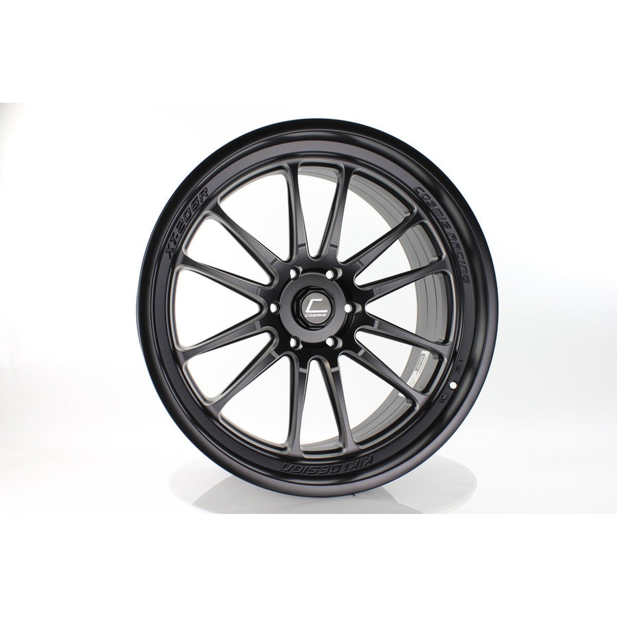 Cosmis Wheels XT-206R Matte Black with Machined Spokes Wheel 22x10 +0 6×135