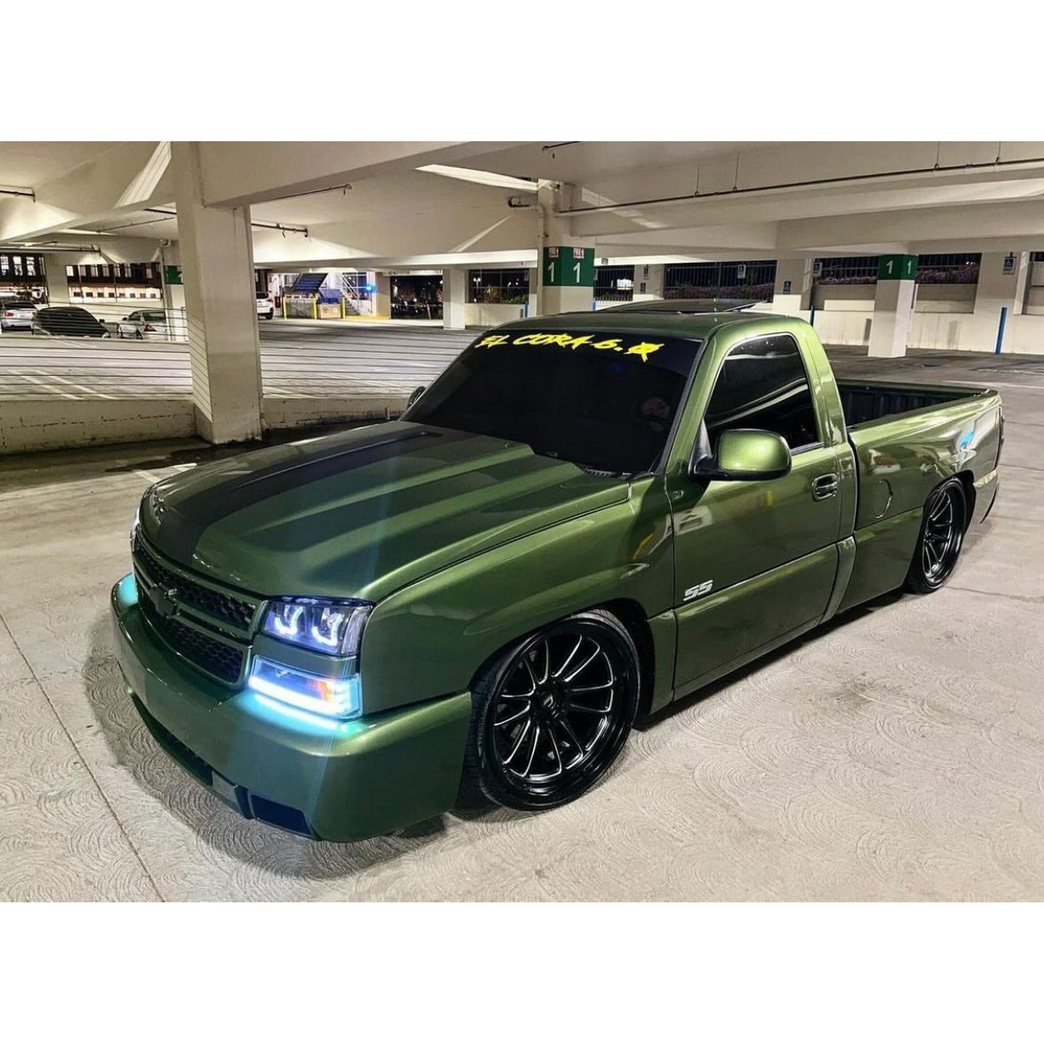 Cosmis Wheels XT-206R Matte Black with Machined Spokes Wheel 22x10 +0 6×139.7