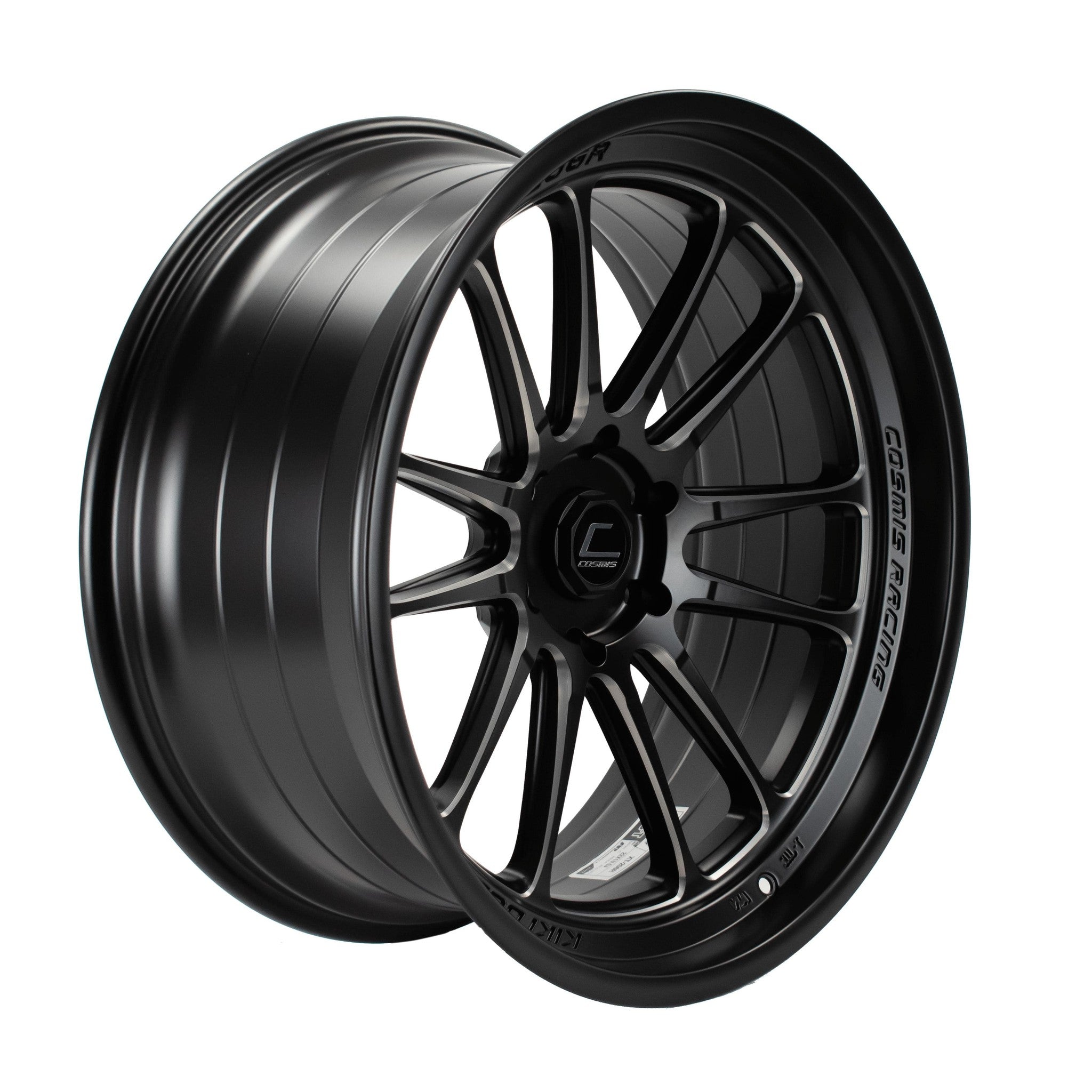 Cosmis Wheels XT-206R Matte Black with Machined Spokes Wheel 22x10 +0 6×139.7