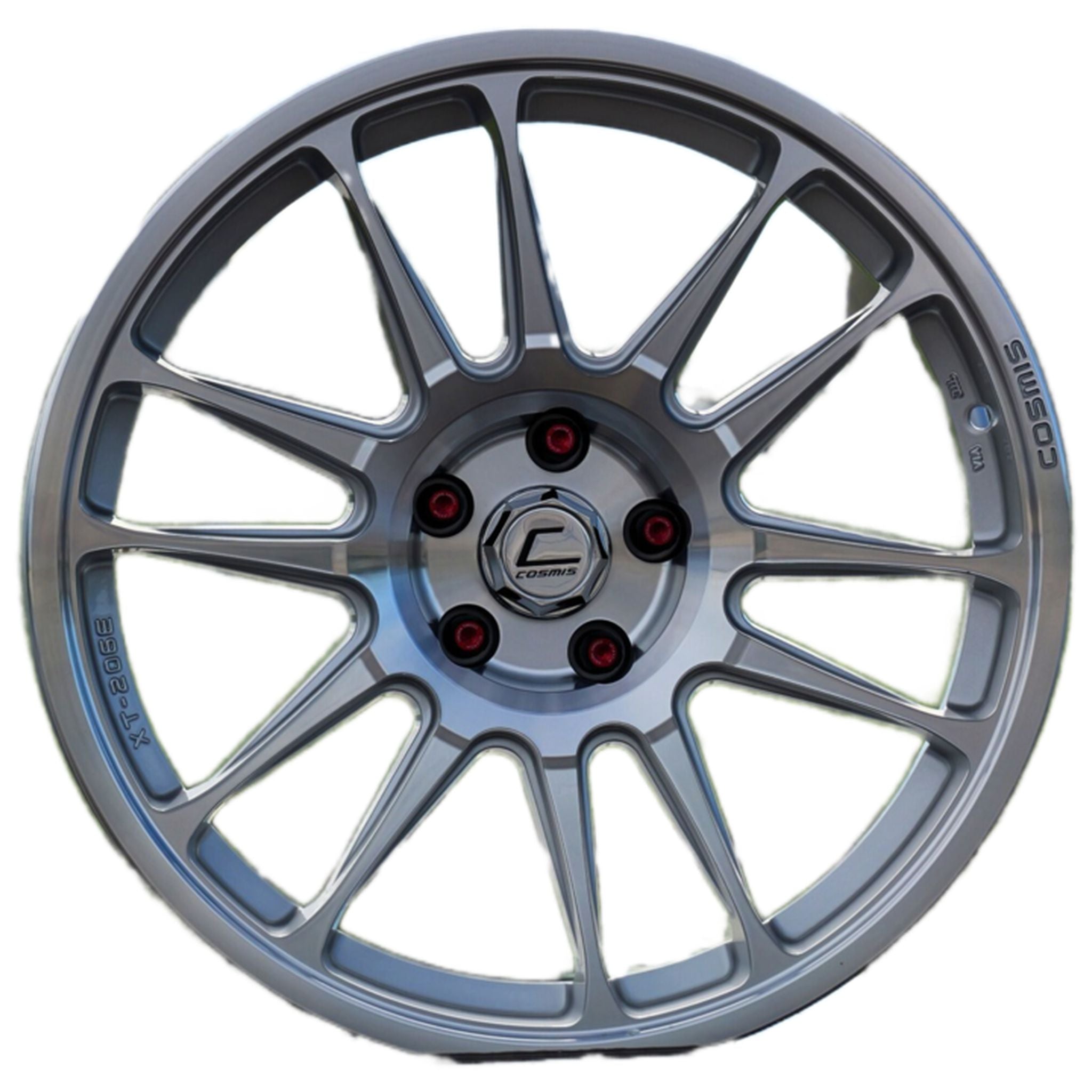 Cosmis Wheels XT206E 19x8.5 +35 5x114.3 Hyper Silver