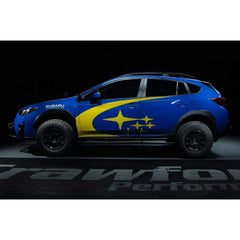 Crawford 2" Lift Kit (Front and Rear) - Black Annodized - 18-23 Crosstrek