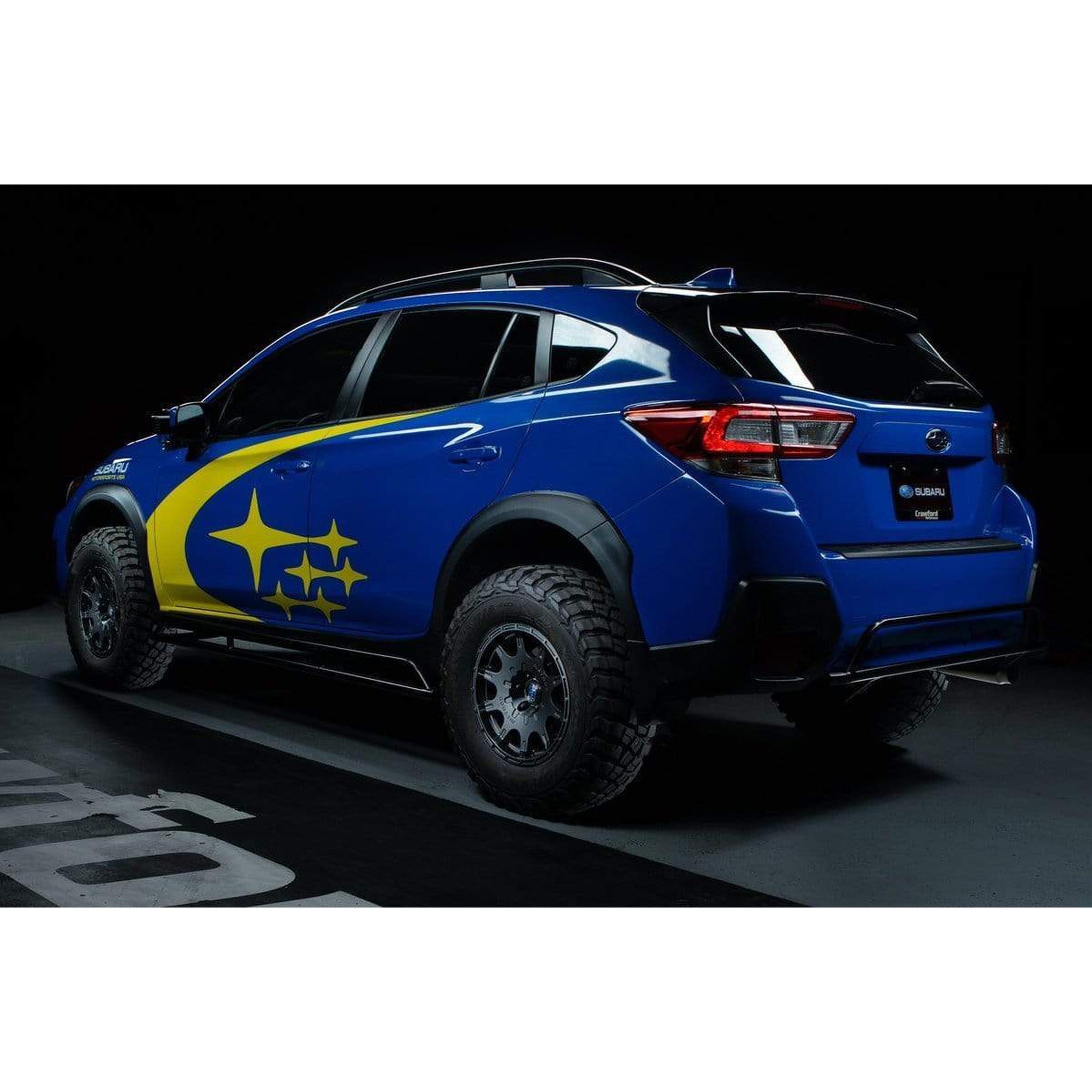 Crawford 2" Lift Kit (Front and Rear) - Black Annodized - 18-23 Crosstrek