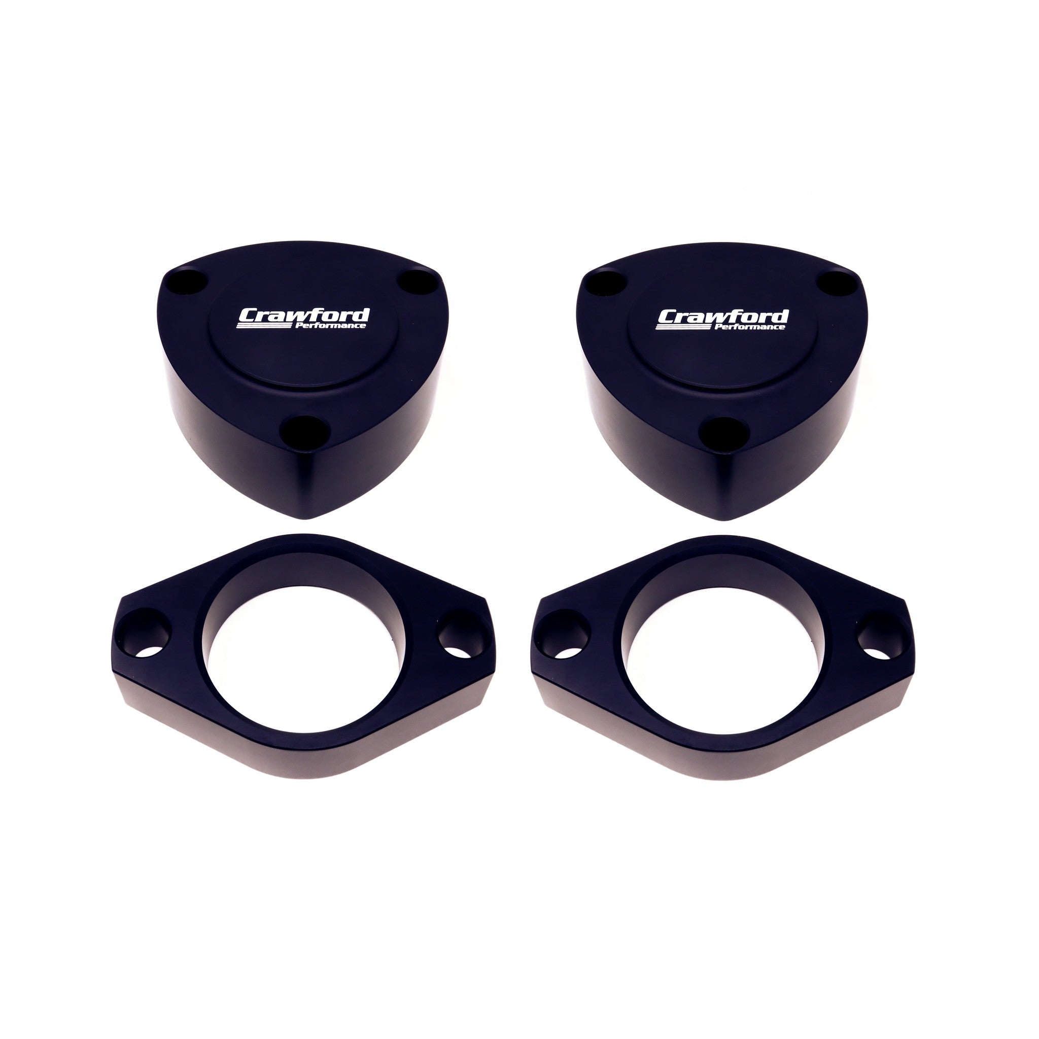 Crawford 2" Lift Kit (Front and Rear) - Black Annodized - 18-23 Crosstrek