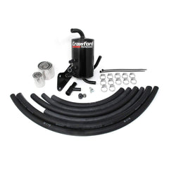 Crawford Air Oil Separator Kit - Single Chamber (V2): 02-07 WRX/STI, 04-06 FXT with TMIC | S07141