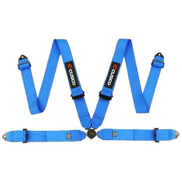 Cusco Universal 4 Point 3in Width Racing Harnesses - Blue | 00B CRH N4BL