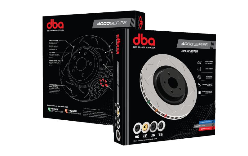 DBA Front 4000 Series Plain Rotor Honda Civic Type R 2017-2021 | 4488