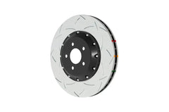 DBA Front Slotted 5000 Series 2 Pcs Rotor w/ Black Hat w/ 10 Stud Pattern Subaru WRX 2015-2021 | 52650BLKS-10