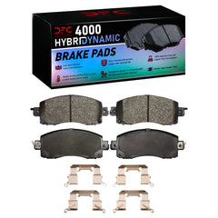 DFC Front 4000 HybriDynamic Brake Pads w/ Hardware Kit Subaru WRX 2024-2026 | 4000-2045-02