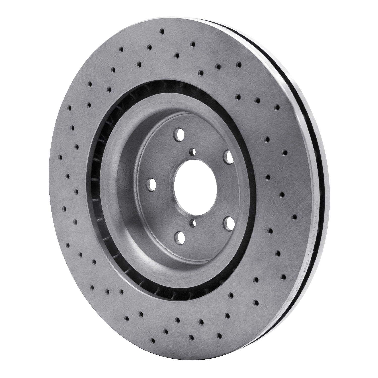DFC Front Drilled Brake Rotor - 2018-2025 Subaru WRX | 620-13041