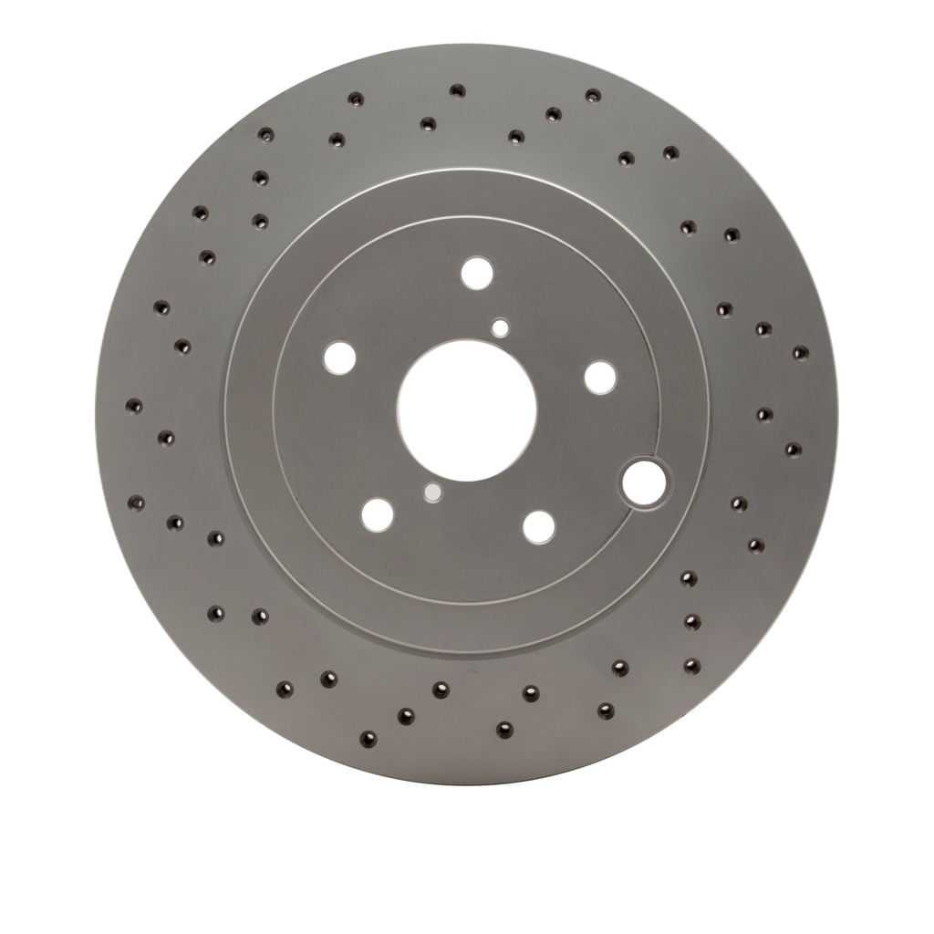 DFC Front Drilled Hi-Carbon Alloy Geomet Coated Rotor Subaru STI 2018-2021 | 920-13041