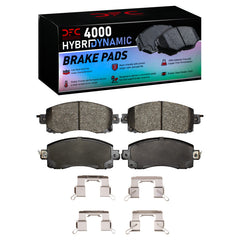 DFC Front & Rear 4000 HybriDynamic Brake Pad, Hardware & GeoSPEC Rotor Package Subaru WRX 22-26 w/ Electric Parking Brake | 4814-13052