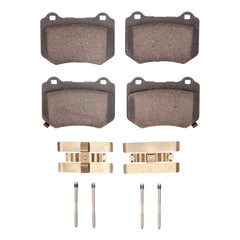 DFC 4000 HybriDynamic Brake Pads & Hardware Kit - 2018-2025 Subaru WRX Rear | 4000-2118-01