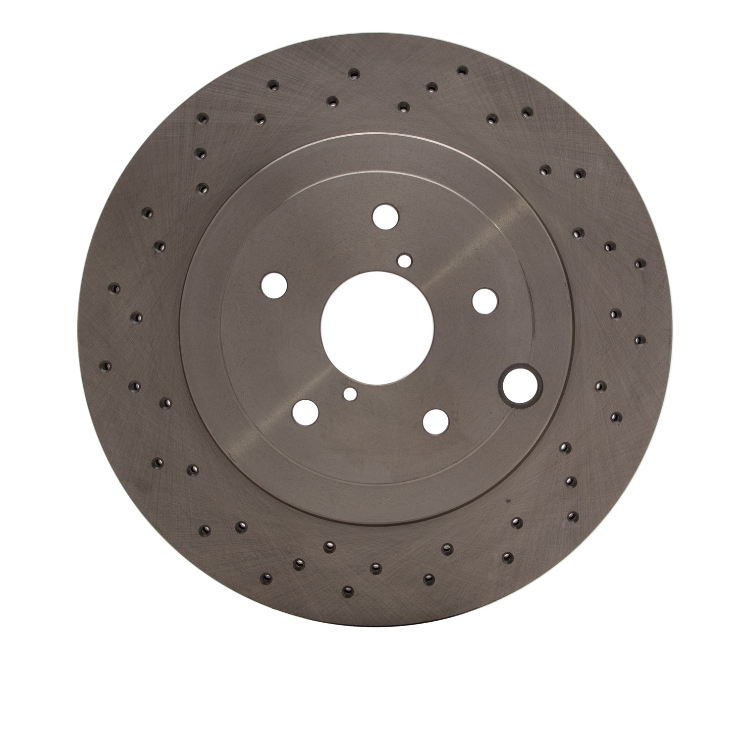 DFC Drilled Brake Rotor - 2018-2025 Subaru WRX STI Rear | 620-13042