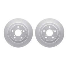 DFC Rear GeoSPEC Coated Brake Rotors Set Subaru Impreza 1998-2007 | 4002-13001