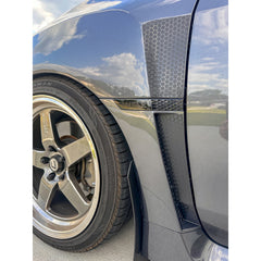 DTC 2015-2021 WRX/STI Carbon Fiber Upper & Lower Fender Vent Vinyl Overlays