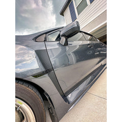 DTC 2015-2021 WRX/STI Carbon Fiber Upper & Lower Fender Vent Vinyl Overlays