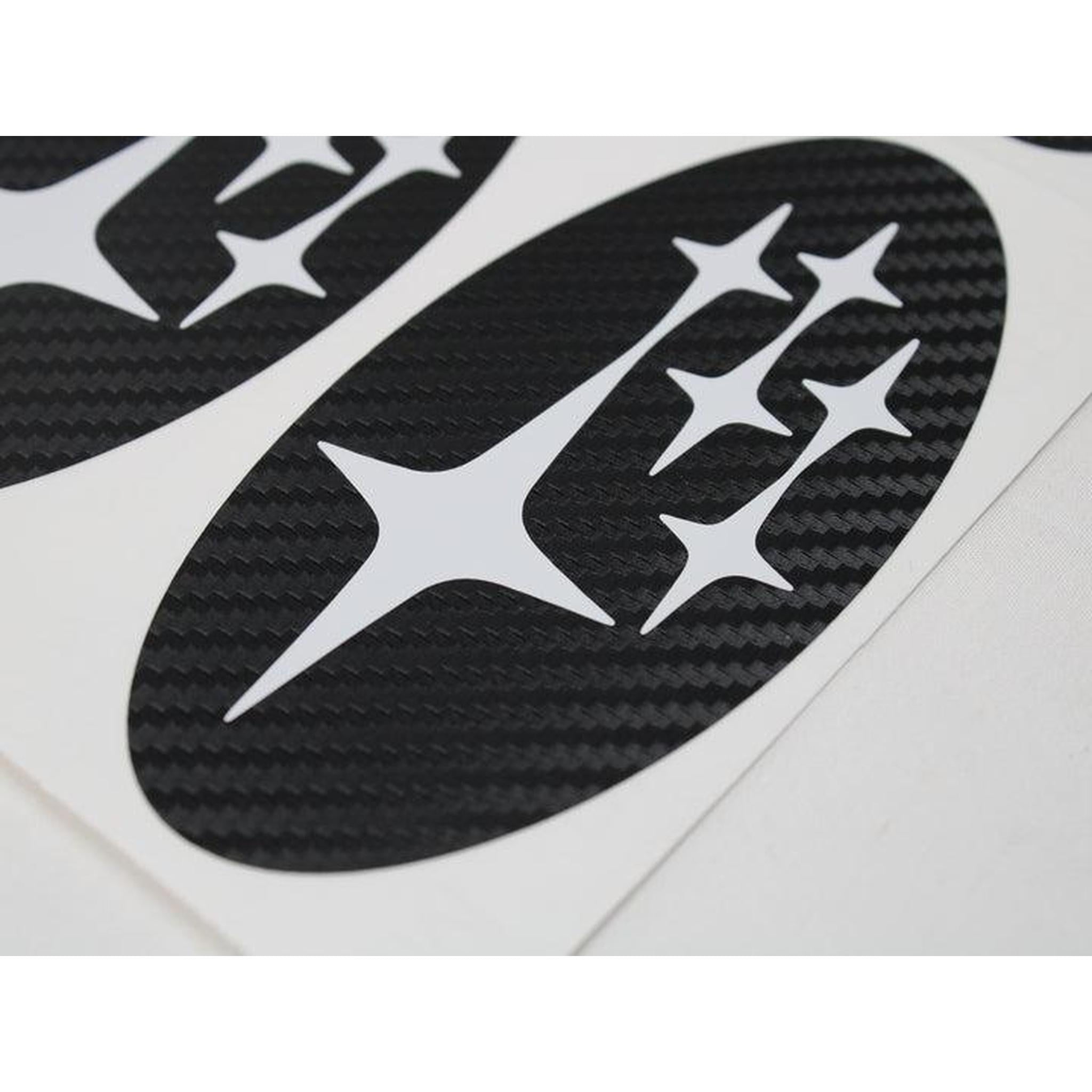 DTC Carbon Emblem Overlays Non-Sport Grille Hatch Subaru WRX 08-14 / STI 08-14