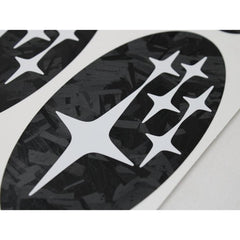 DTC Carbon Emblem Overlays Non-Sport Grille Hatch Subaru WRX 08-14 / STI 08-14