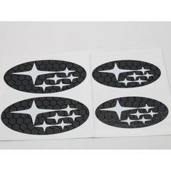 DTC Carbon Emblem Overlays Non-Sport Grille Hatch Subaru WRX 08-14 / STI 08-14